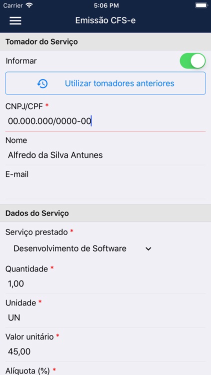 Infisc NFS-e screenshot-6