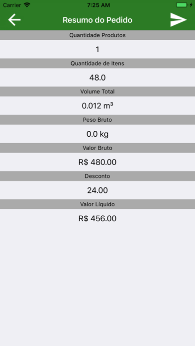 Pedido de Vendas Screenshot