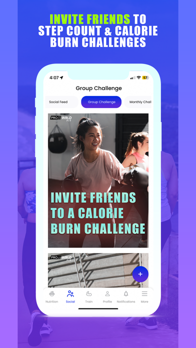 PRO WRLD fit: Strong Body Plan Screenshot