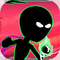 Stickman Hero rope Fly and Fight