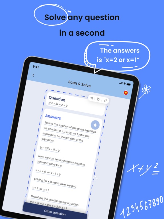 Screenshot #5 pour Answer AI: The Math Solver App