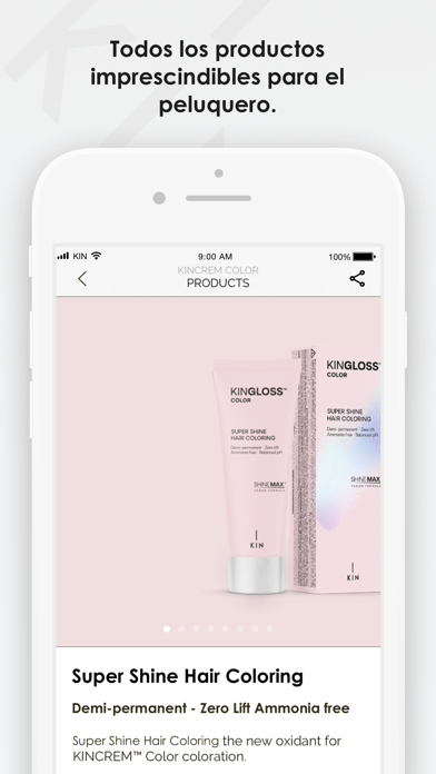KIN Cosmetics Screenshot