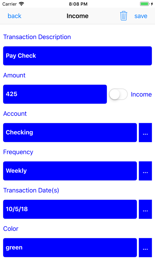 #3. SRFG Simple Budget Tracker (iOS) 由: SR Services Technologiques Inc.