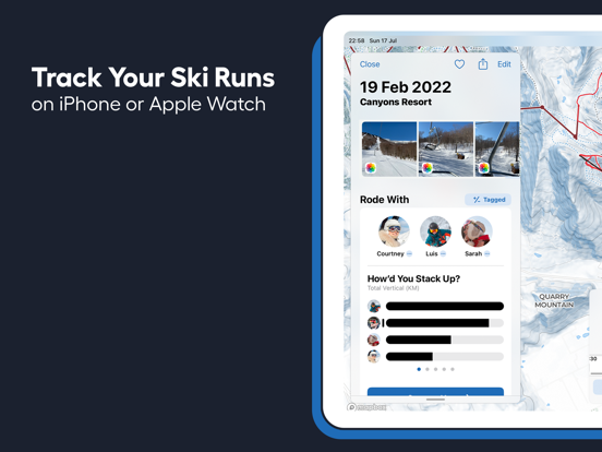 Screenshot #5 pour Slopes: Ski & Snowboard