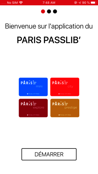 Paris Passlib’ – city pass Screenshot