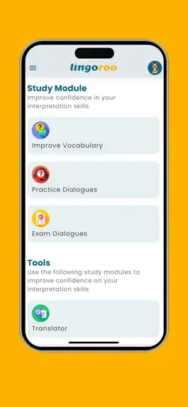 Game screenshot NAATI Exam Practice - Lingoroo hack
