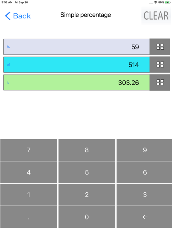 Screenshot #6 pour Percent, Percentage Calculator