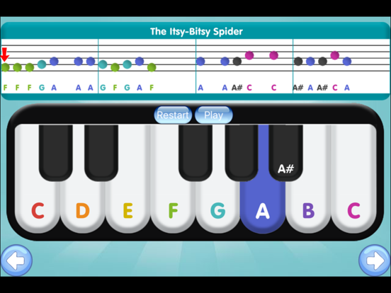 My First Piano of Simple Music iPad screenshot 5 - Education app