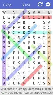 word search: unlimited puzzles iphone screenshot 1