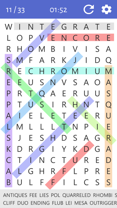 Word Search: Unlimited Puzzlesのおすすめ画像1