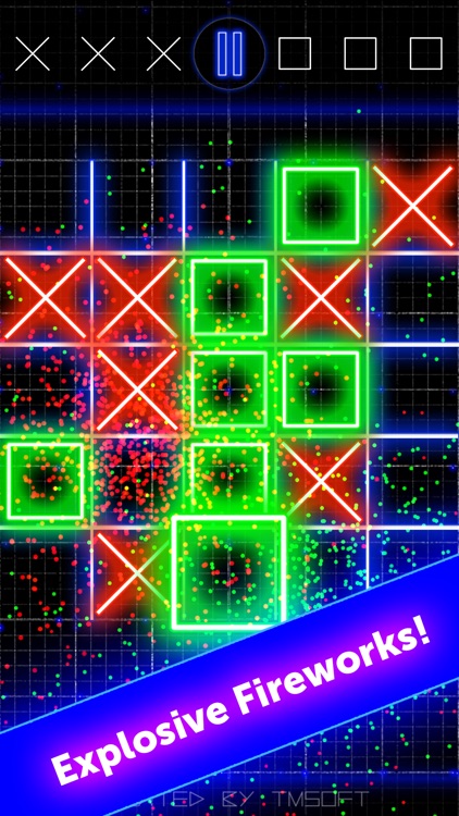 Tic Tac Toe Glow by TMSOFT::Appstore for Android