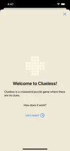 Clueless Crossword Puzzles screenshot #7 for iPhone