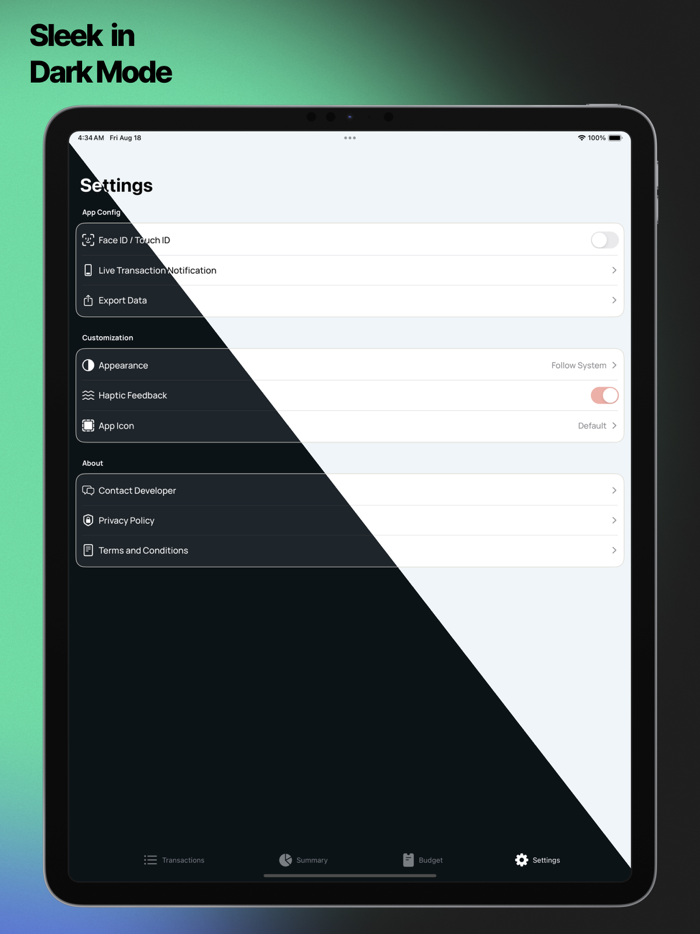 Budgie Expense and Budget