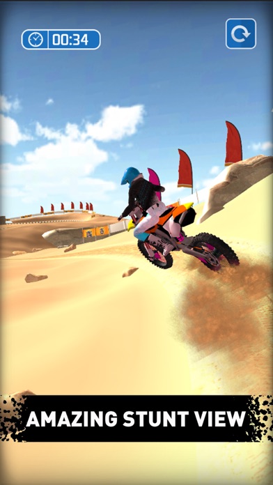 Dirt Bike Motor Racer Stunt 3D Screenshot
