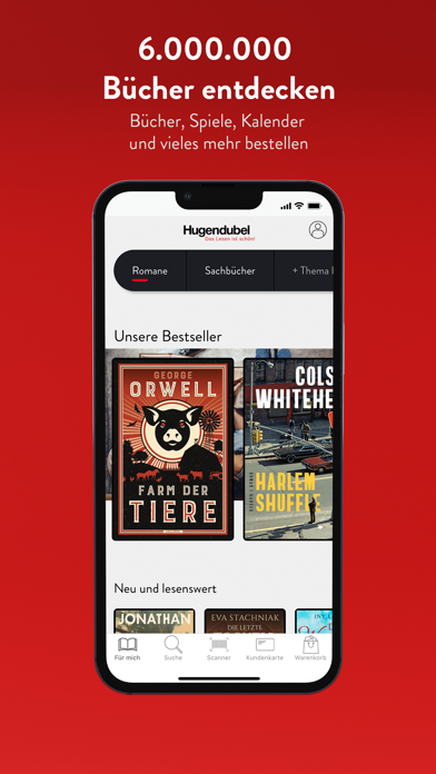 Hugendubel: Bücher & Buchtipps Screenshot