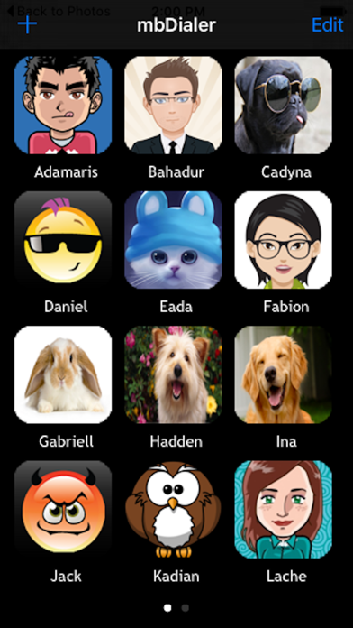 mbDialer - Speed dialer Screenshot