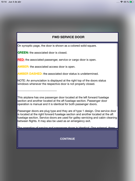 E-JETS Virtual Panel iPad screenshot 4 - Utilities app