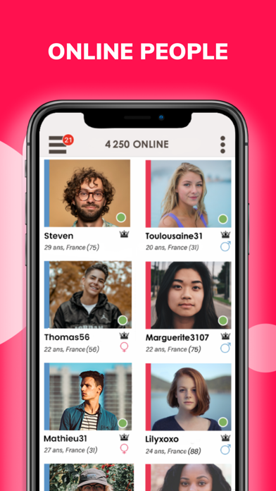 TCHATCHE: Chat and Dating Screenshot