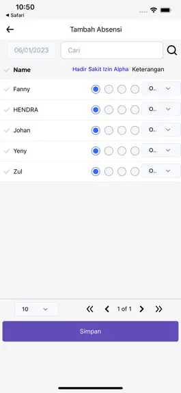 Game screenshot Absensi & Nilai - Sekolah Kita hack