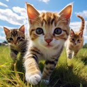 猫模拟器 3D 恶作剧游戏 - 有趣的猫小猫模拟器