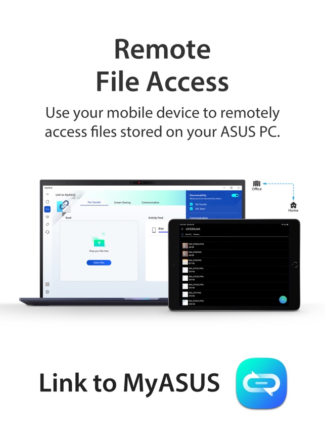 Link to MyASUS on the App Store