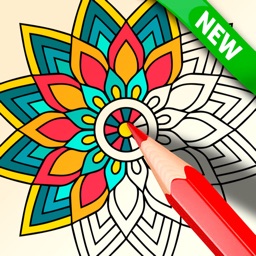 Mandala Coloring 2024