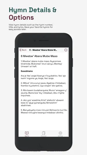SDA Kinyarwanda Hymnal screenshot 3