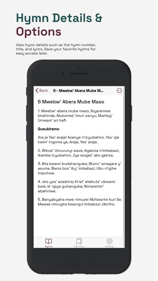 #3. SDA Kinyarwanda Hymnal (iOS) 由: Blaise Sebagabo