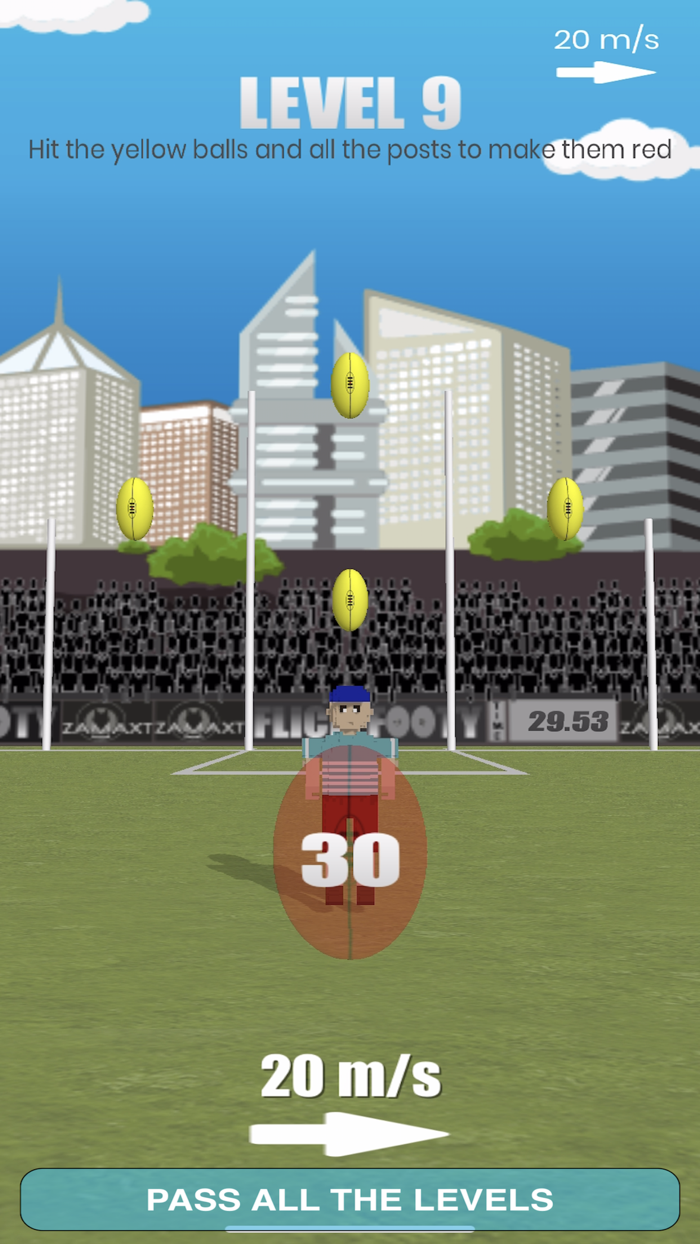 Aussie Rules Flick Footy