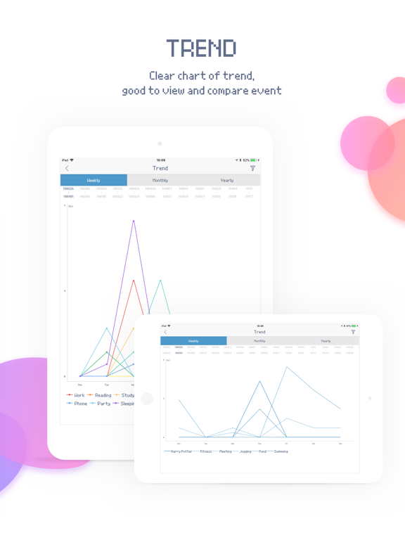 BlockyTime iPad screenshot 4 - Productivity app