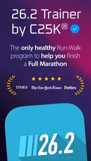 marathon 26.2 trainer by c25k® iphone screenshot 1