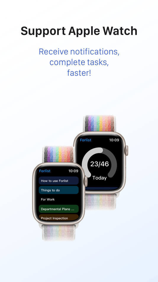 #7. Forlist: To-Do List & Calendar (macOS) Podle: Chengdu Zhengzai Technology Co., Ltd.