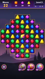 jewel quest - magic match3 iphone screenshot 2