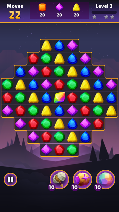 Jewel Quest - Magic Match3 Screenshot