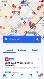 dc transit • metro & bus times iphone screenshot 1
