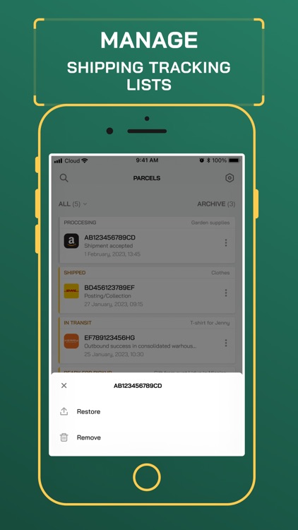 Track Me Fast Package Tracker
