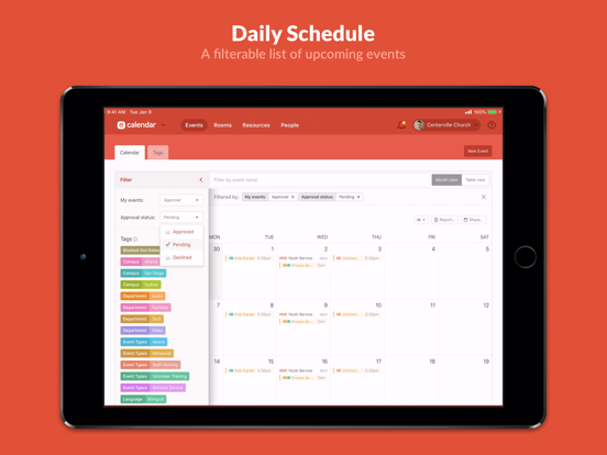 Screenshot #4 pour Planning Center Calendar