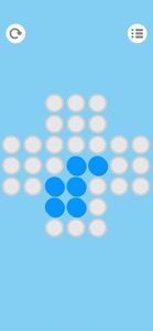 Peg solitaire puzzle game screenshot #5 for iPhone