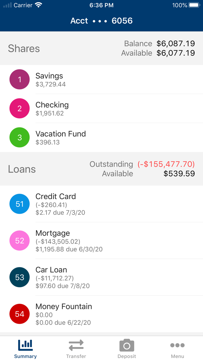 Credit Union of Vermont App