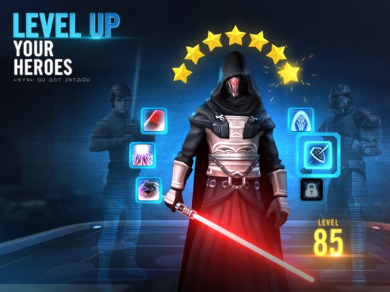 Star Wars™: Galaxy of Heroes iPad app afbeelding 3