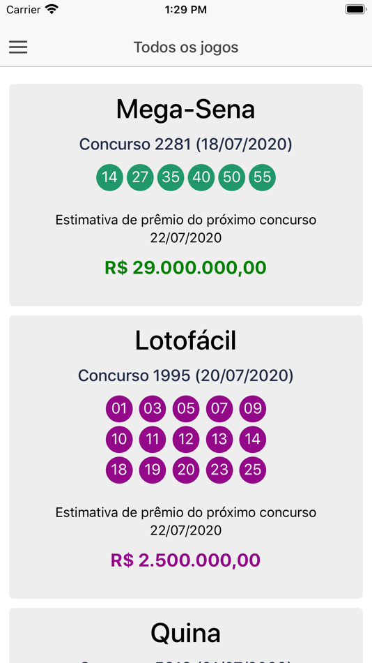 #3. Sua Loto (iOS) 由: Bruno Machado