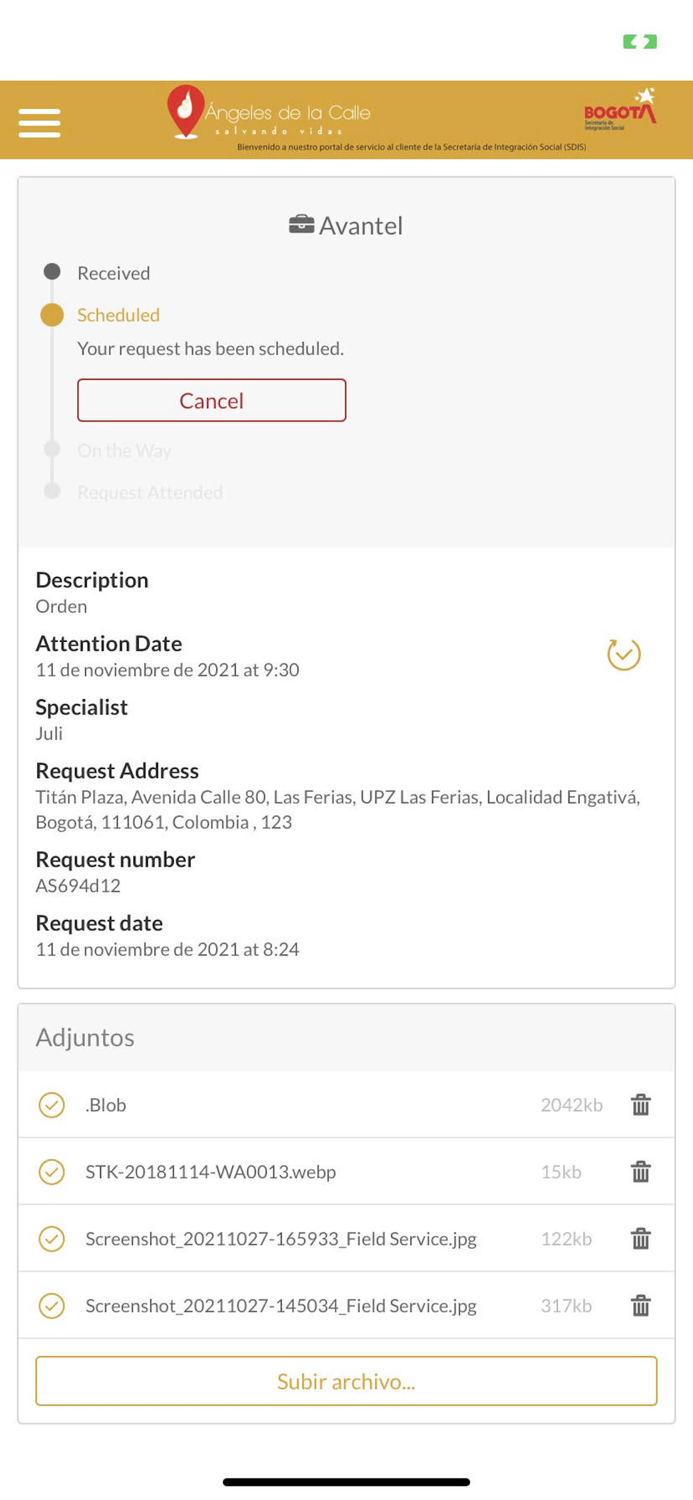 Ángeles de la calle