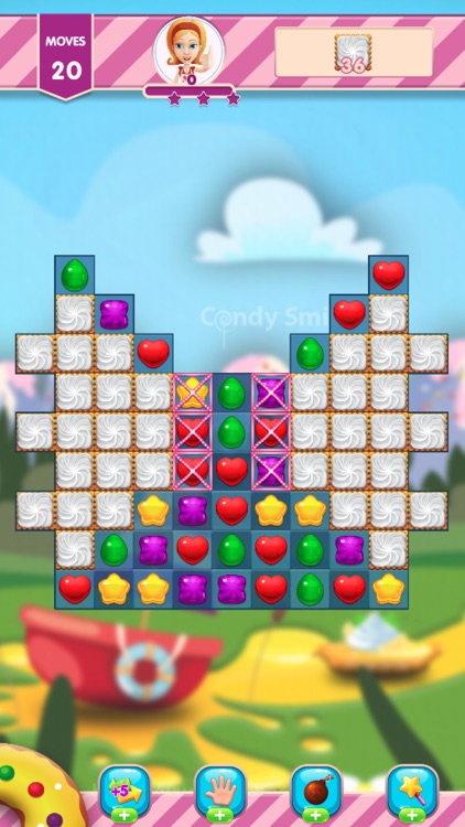 Candies Funny Puzzles: Match 3