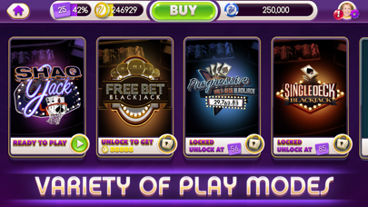 myVEGAS Blackjack – Casino Screenshot