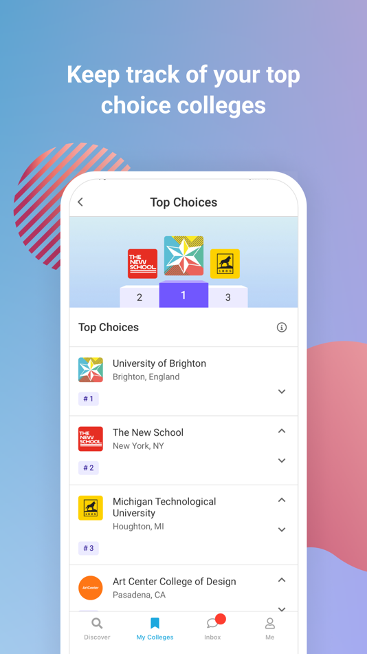 #4. Scoir (iOS) 由: Scoir, Inc