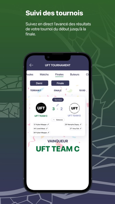 UFT - tournoi & match de foot Screenshot