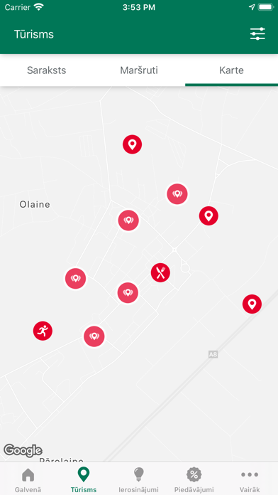 Olaines novads Screenshot