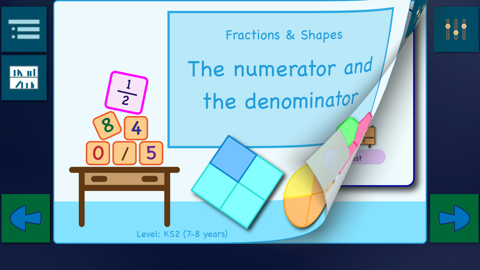 #1. Fractions & Shapes (macOS) Podle: Magiwise