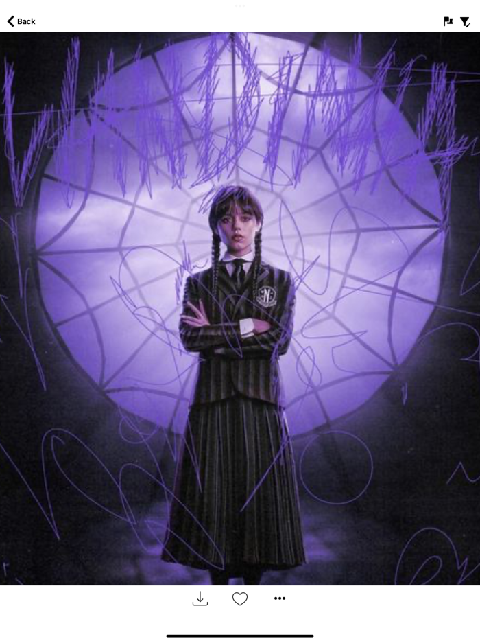 FanArt Addams Wednesday S2