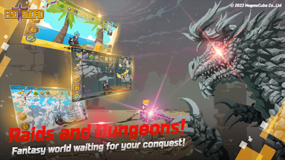 #3. Ego Sword: Idle Sword Clicker (iOS) 由: MagmaCube Co.,Ltd